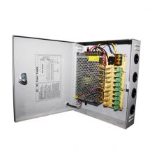 Блок питания 12v/10А PS-120W Box 9 ch